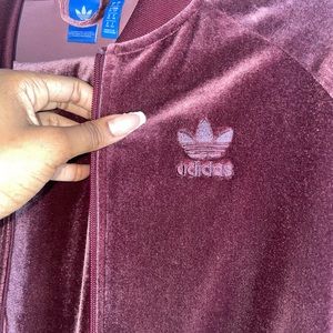 Adidas Velour tracksuit